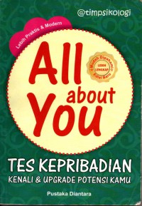 Image of All about you : tes kepribadian : kenali & upgrade potensi kamu