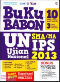 Image of Buku BABON UN IPS SMA/MA