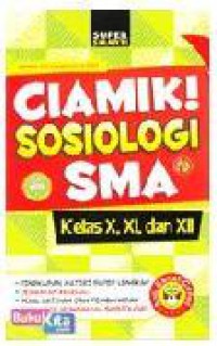 Image of Ciamik Sosiologi SMA Kelas X,XI,dan XII