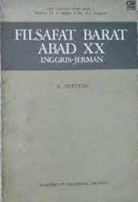 Image of Filsafat Barat Abad XX Inggris- Jerman