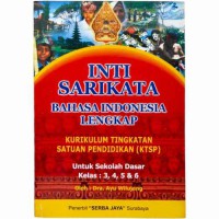 Image of Inti sarikata bahasa Indonesia lengkap