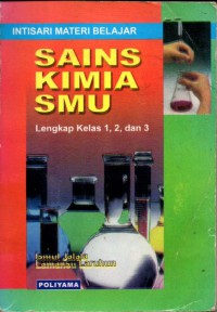 Image of Intisari Materi belajar Sains Kimia SMA