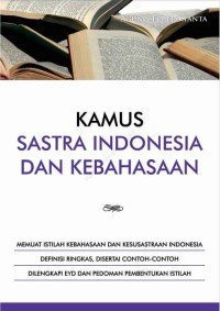 Image of Kamus Sastra Indonesia dan Kesusastraan