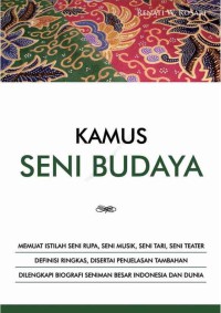 Image of Kamus Seni Budaya