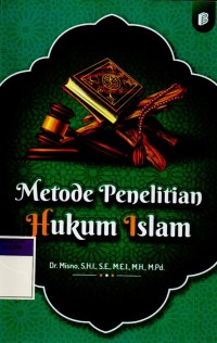 Image of Metode Penelitian Hukum Islam