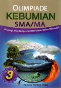 Image of Olimpiade Kebumian SMA/MA Jilid 3