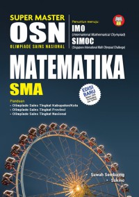 Image of Super master OSN (olimpiade sains nasional ) matematika sma