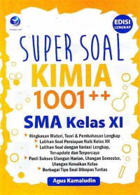 Image of Super Soal KIMIA 1001++ SMA Kelas XI