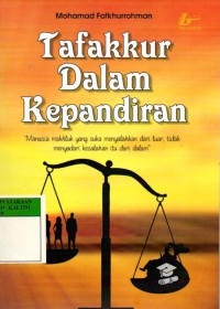 Image of Tafakkur Dalam Kepandiran