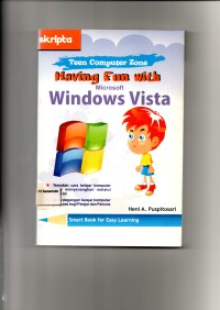 Image of Teen Computer Zone Having Fun With Microsoft Windows Vista