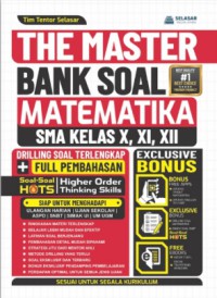 Image of The Master Bank Soal Matematika SMA Kelas X, XI, XII