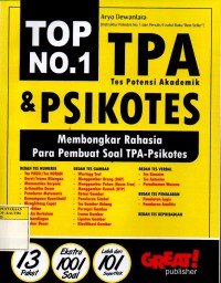 Image of TPA Tes Potensi Akademik & PSIKOTES